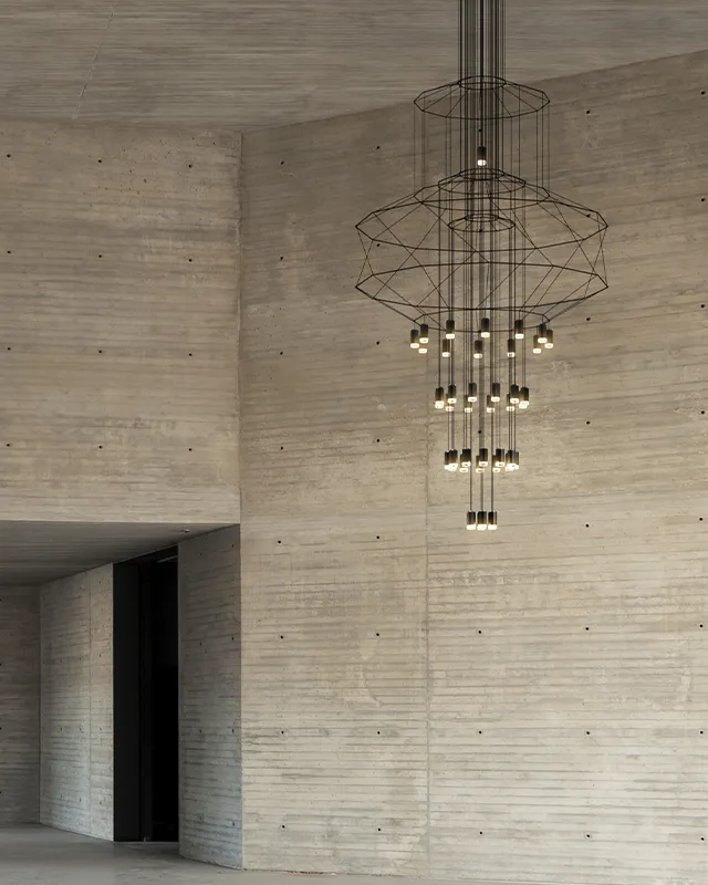 Wireflow Chandelier chandelier Vibia — фото 1