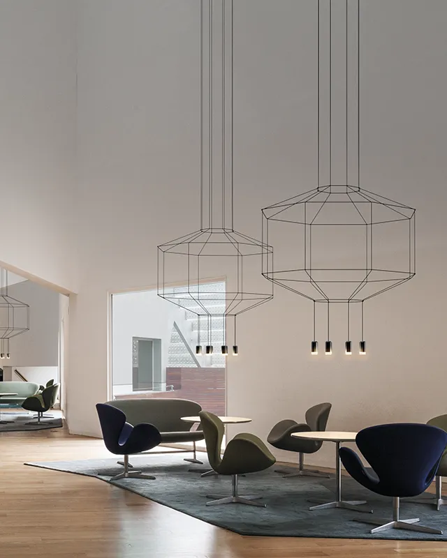 Wireflow pendant lamp Vibia — фото 1
