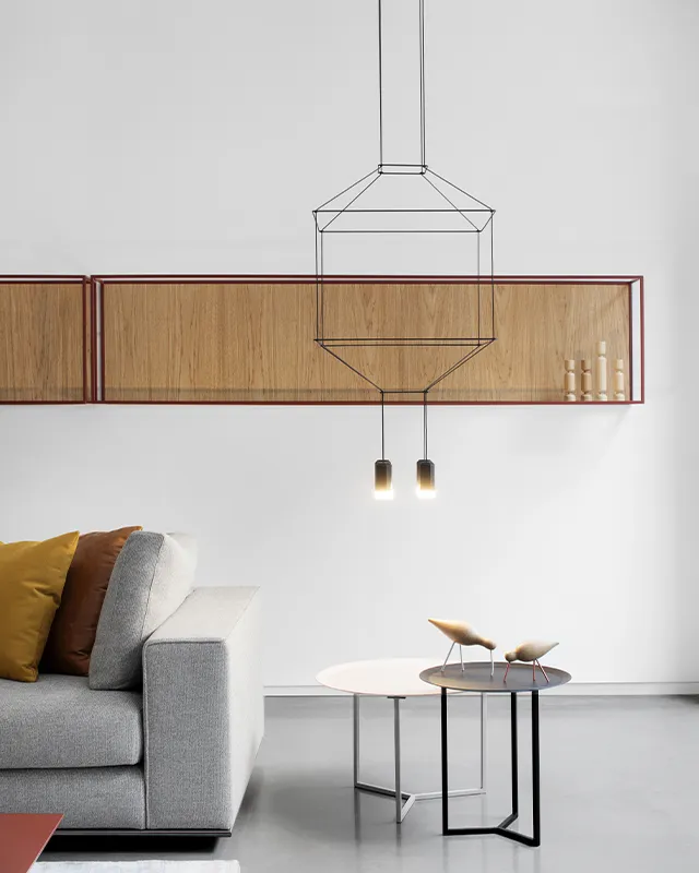 Wireflow pendant lamp Vibia — фото 2