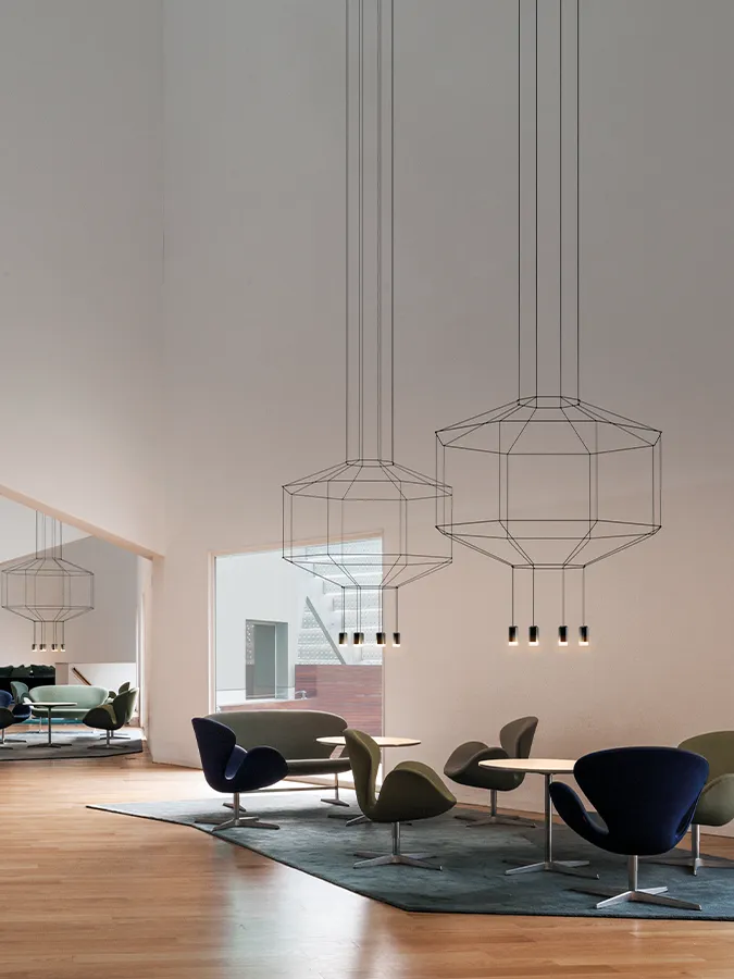Wireflow pendant lamp Vibia — фото 4