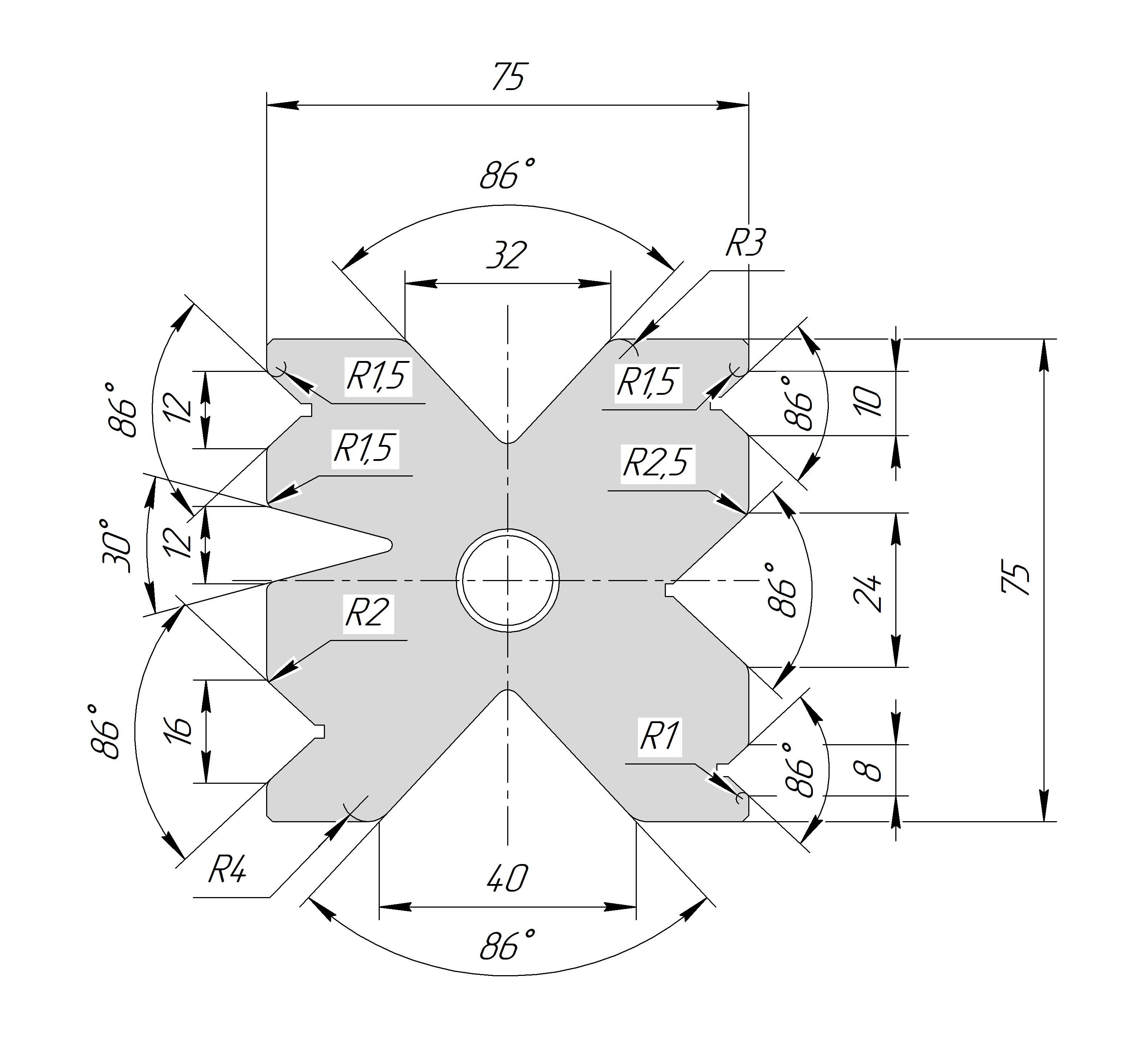 Многоручьевая матрица IP-Multi-V 75x75