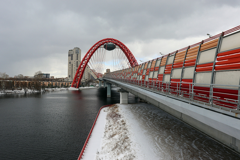 Живописный мост в Крылатском