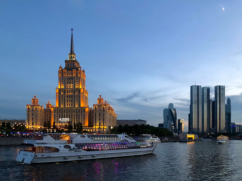 Вечерняя Москва-река