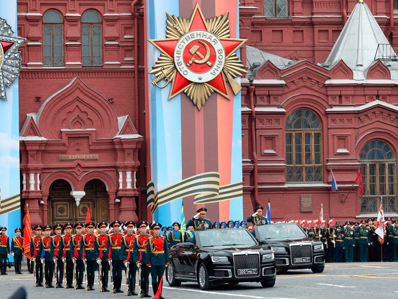 В Москве проходят репетиции Парада Победы