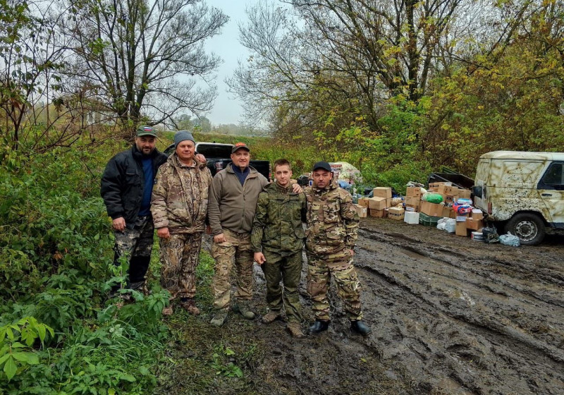 Волонтеры Обливского и Советского районов доставили гуманитарный груз на Курское направление