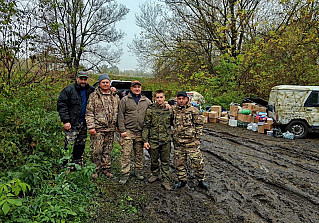 Волонтеры Обливского и Советского районов доставили гуманитарный груз на Курское направление