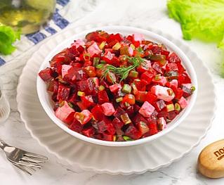 Салат из свеклы со сливочным сыром