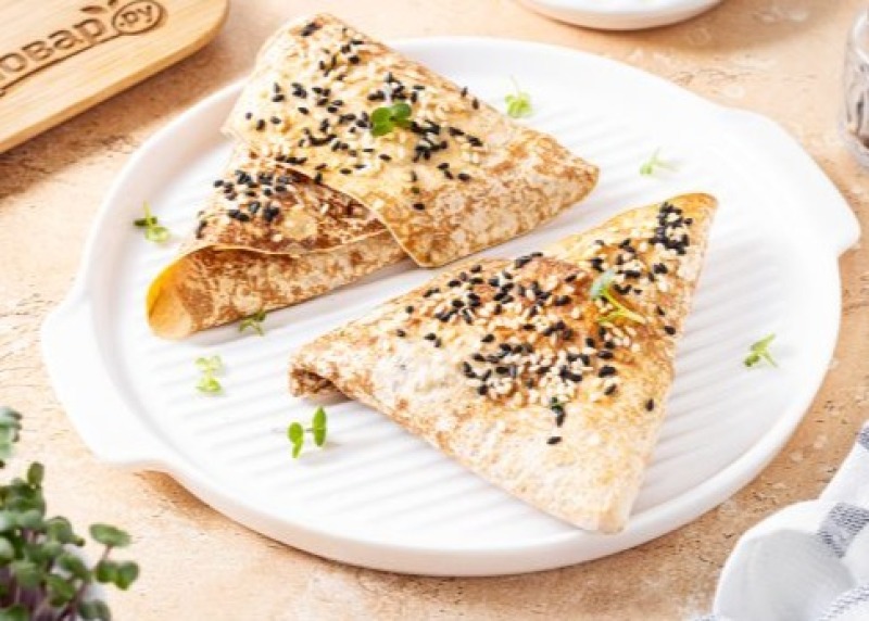 Лаваш с сыром в духовке