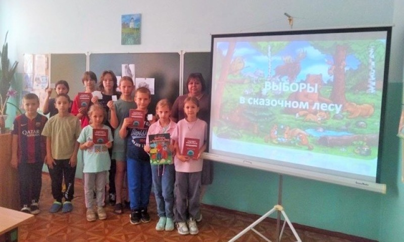 Обливские школьники о выборах знают с детства