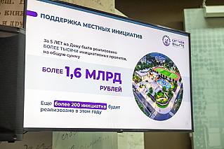 Юрий Слюсарь: «Главное в программе «Сделаем вместе» - менять города и села так, как этого хотят жители Дона»