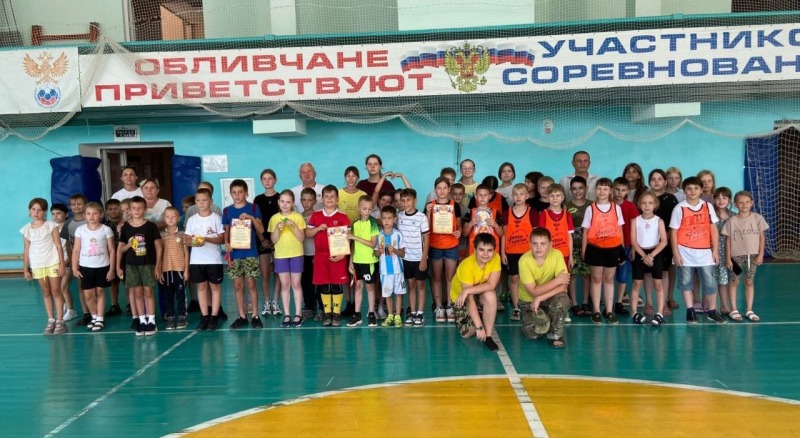 Спорт против негатива: в Обливском районе прошли соревнования среди школьных лагерей