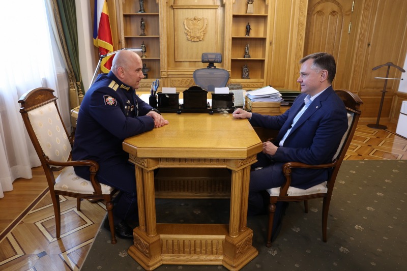 Глава Донского региона стал наставником героя-орденоносца в проекте «Время героев»