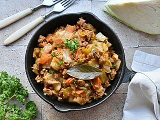 Жаркое из капусты