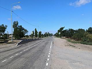 На автодороге у хутора Лобачева появилось новое освещение