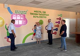 Капремонт стадиона и школы близится к завершению