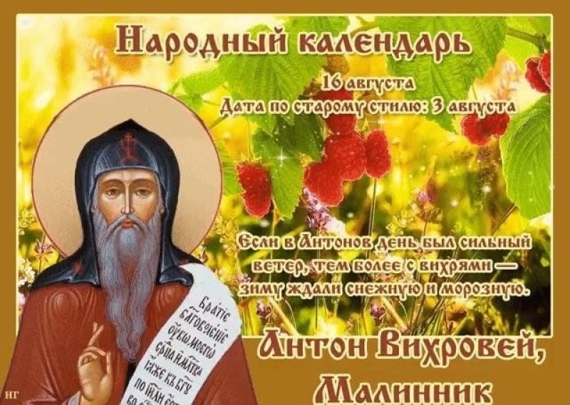 Антон Вихровей, Малинник: что нельзя делать в этот день?