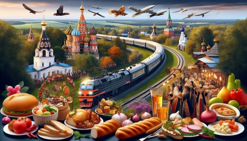 В России стартовал первый железнодорожный гастротур