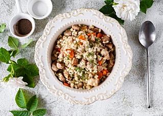Перловка с мясом