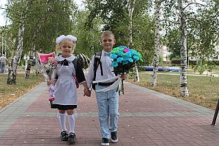 Первый раз - в школьный класс