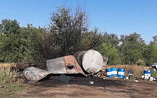 Взрыв цистерны унес жизни двух человек