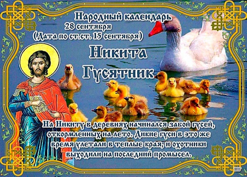 Никита Гусятник: что 28 сентября может предсказать поведение гусей?
