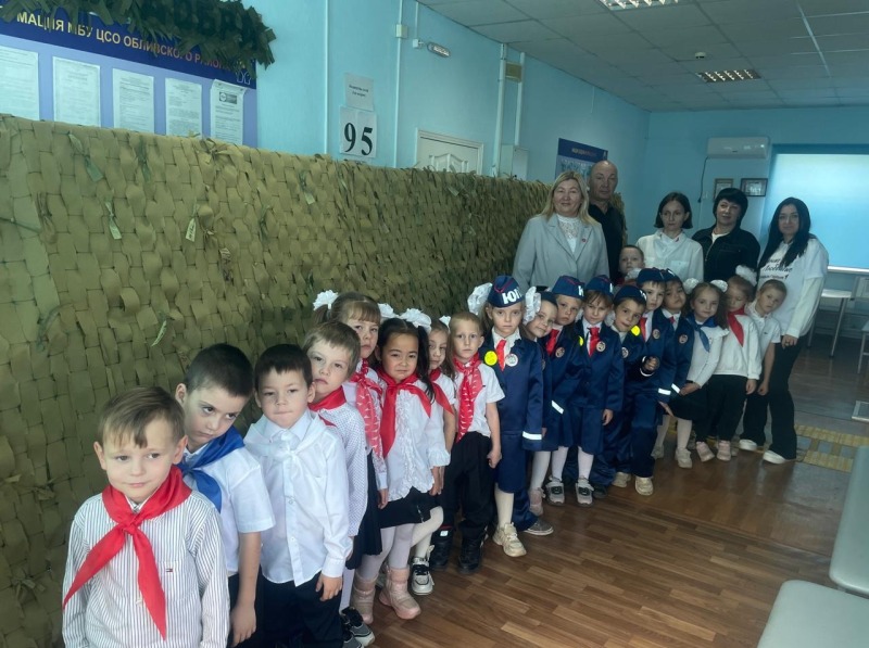 Дошкольники и сотрудники детских учреждений присоединились к акции «Узелки добра»