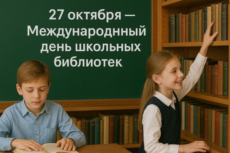 27 октября - Международный день школьных библиотек