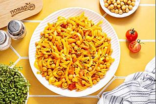 Нут с лапшой