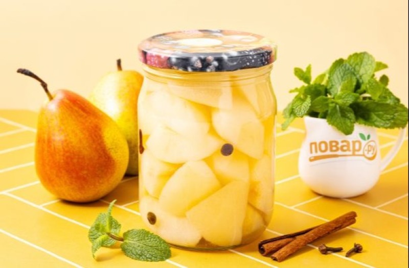 Груши маринованные