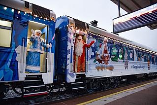 Поезд Деда Мороза посетит 70 городов России