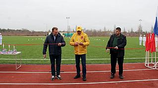 Спорт для всех: в Обливской открыли многофункциональный стадион