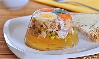 Слоеное заливное