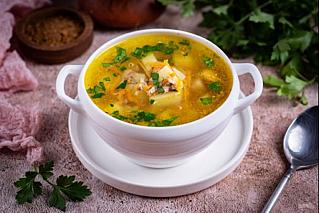 Суп с рыбными консервами