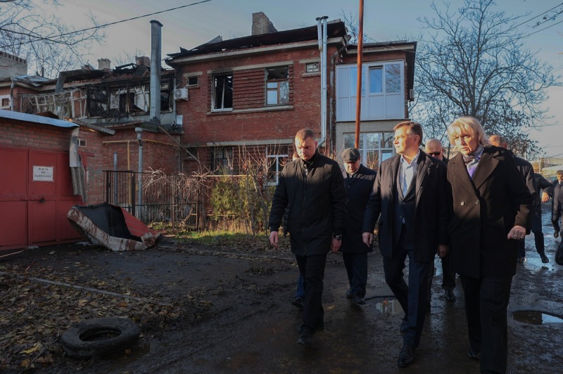 19 миллионов рублей направят власти Дона на помощь пострадавшим от атаки БПЛА