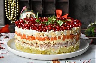 Салат с гранатом