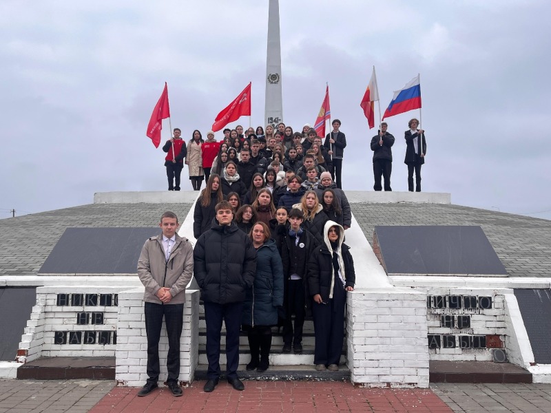 «Неизвестный, не значит забытый»: обливским школьникам напомнили историю подвигов