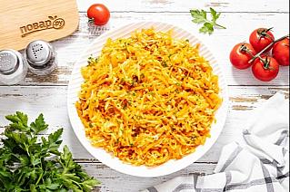 Капуста с рисом