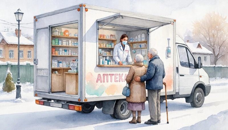 Мобильные аптеки для сельских территорий: инициатива Дона получила поддержку на федеральном уровне