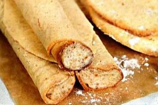 Миндальные трубочки