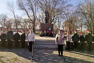 В Советском районе отметили 83-ю годовщину освобождения от фашистов