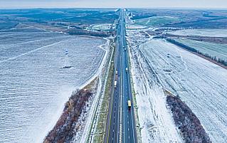 Трасса М-4 «Дон» в Ростовской области готова к зимним вызовам