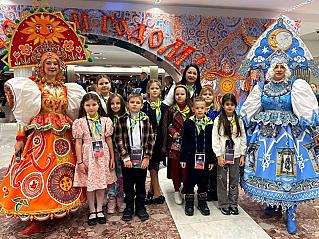 Юная обливчанка побывала на Кремлевской елке