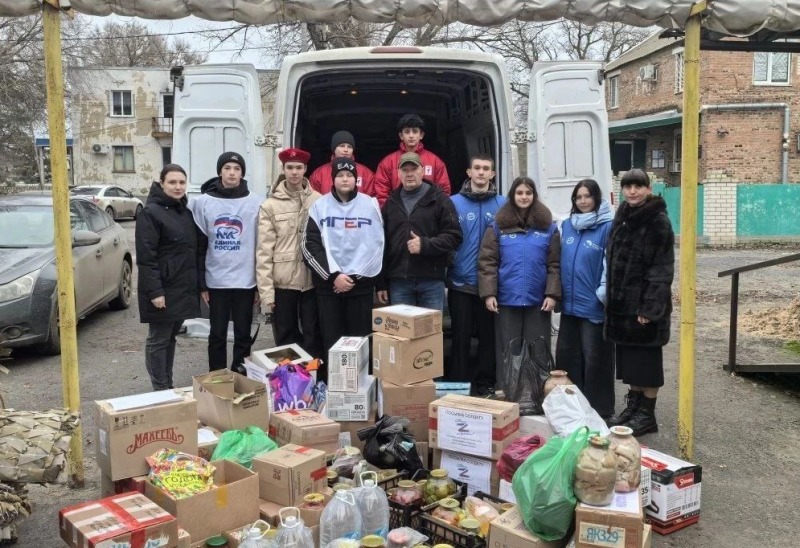 В канун Нового года обливчане отправили очередную партию помощи землякам в зону СВО