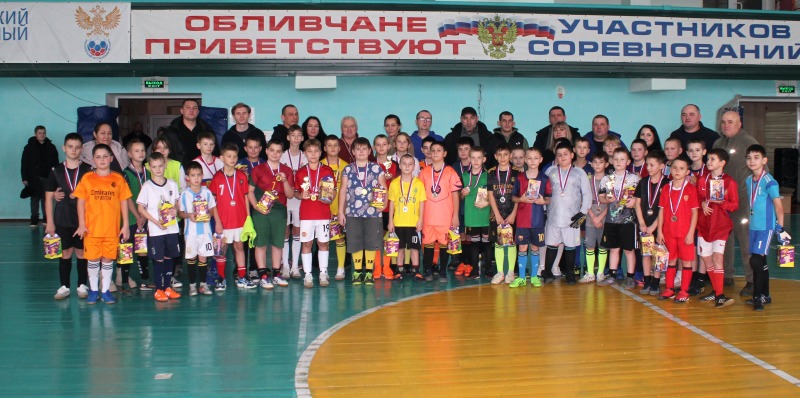 В Обливской прошел Рождественский турнир для юных футболистов