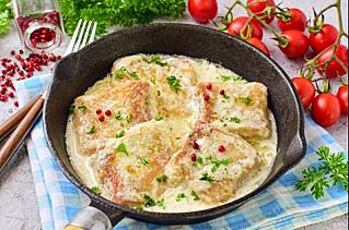 Рыба в сливках