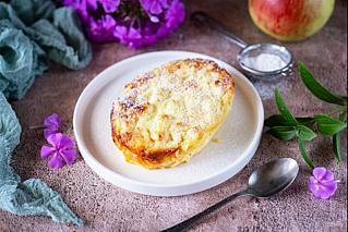 Суфле из яблок и творога
