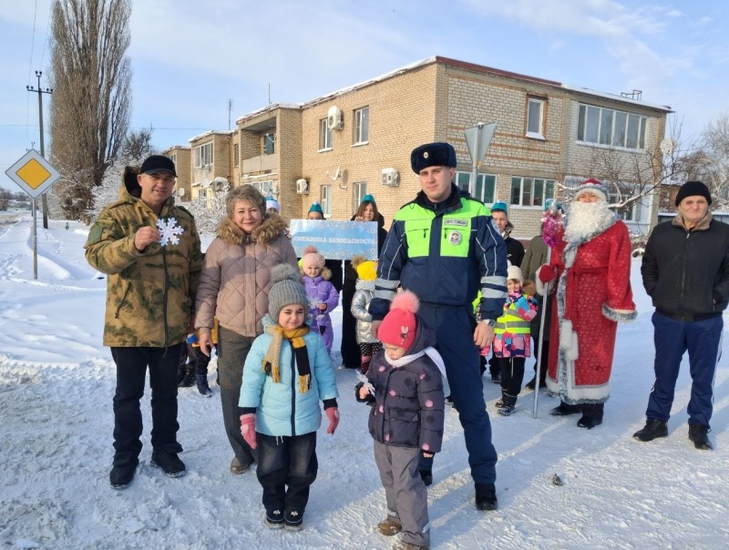 Обливские дошкольники присоединились к областной акции «Письмо водителю»