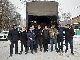 Очередной гуманитарный конвой отправлен из Обливской в зону СВО