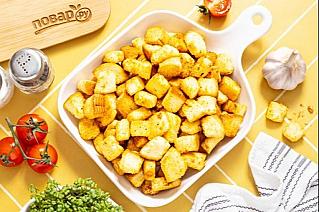 Сухарики с чесноком в духовке