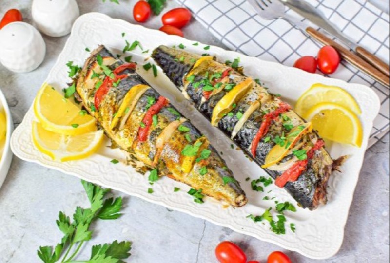Скумбрия в фольге